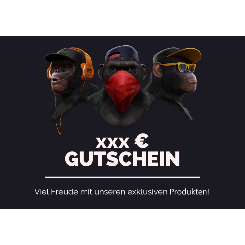 Geschenkgutschein von Affengeile Bilder