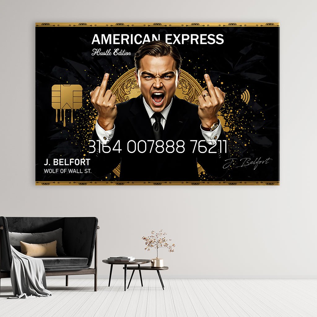 Black Card Hustle by Adrian Vieriu - Affengeile Bilder