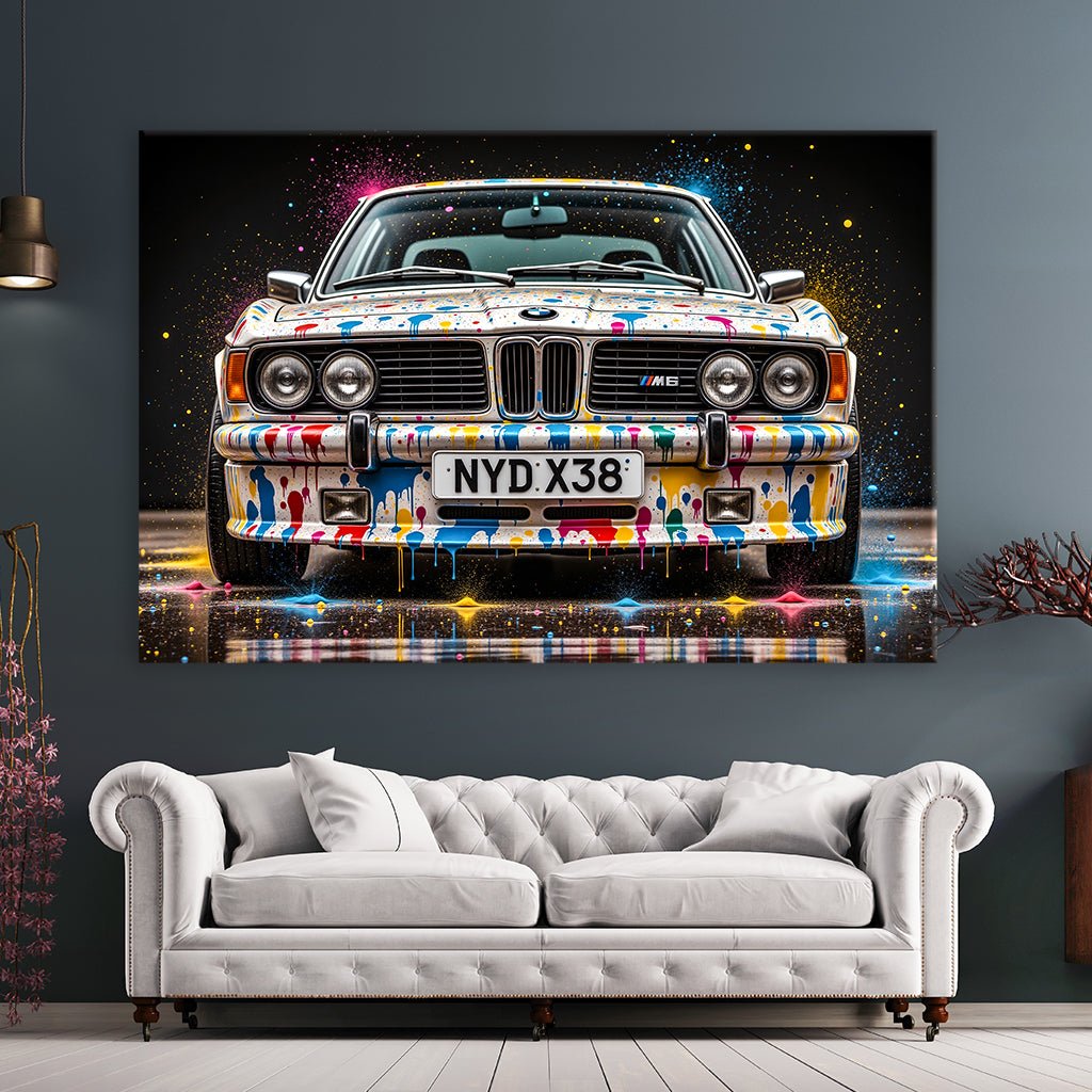 Colorful Vintage Car by Adrian Vieriu - Affengeile Bilder