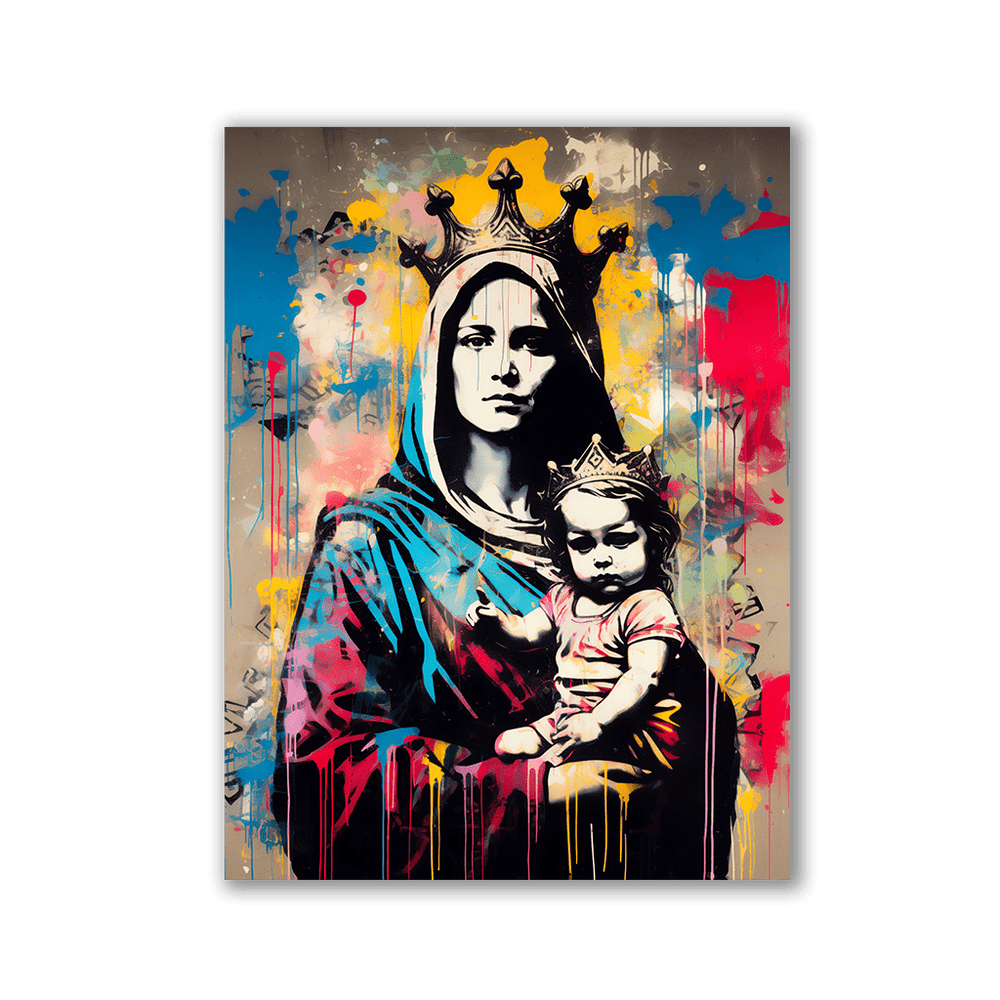 Madonna with Child by Frank Daske - Affengeile Bilder