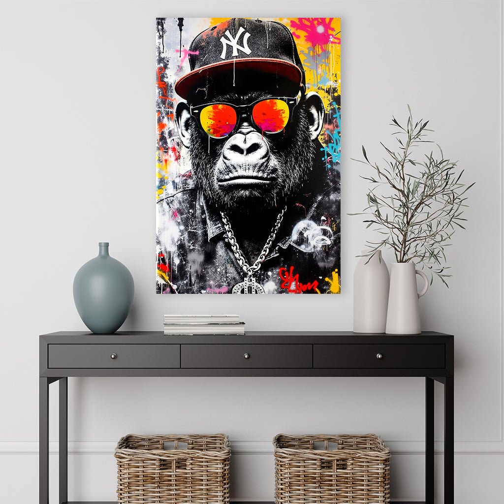 Monkey with Style by Adrian Vieriu - Affengeile Bilder