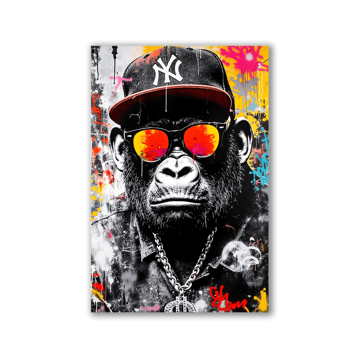 Monkey with Style by Adrian Vieriu - Affengeile Bilder