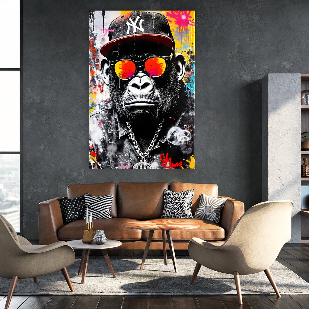 Monkey with Style by Adrian Vieriu - Affengeile Bilder