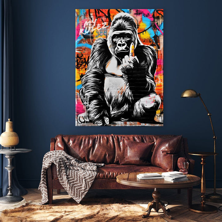 My Rulez Gorilla by Frank Daske - Affengeile Bilder
