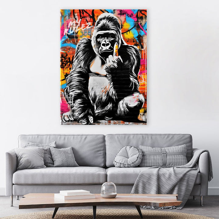 My Rulez Gorilla by Frank Daske - Affengeile Bilder