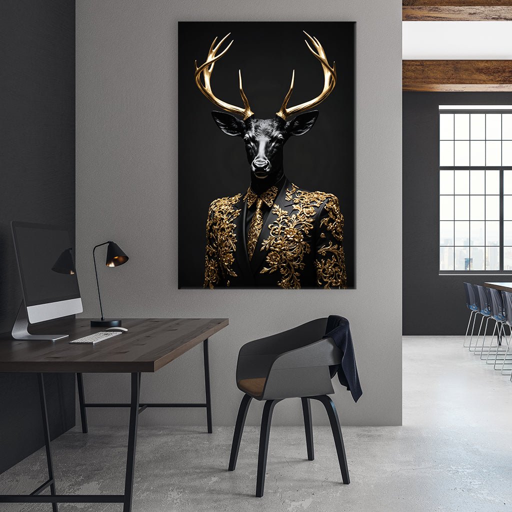 Noble Deer by Adrian Vieriu - Affengeile Bilder