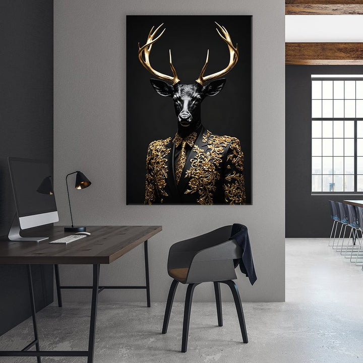 Noble Deer by Adrian Vieriu - Affengeile Bilder