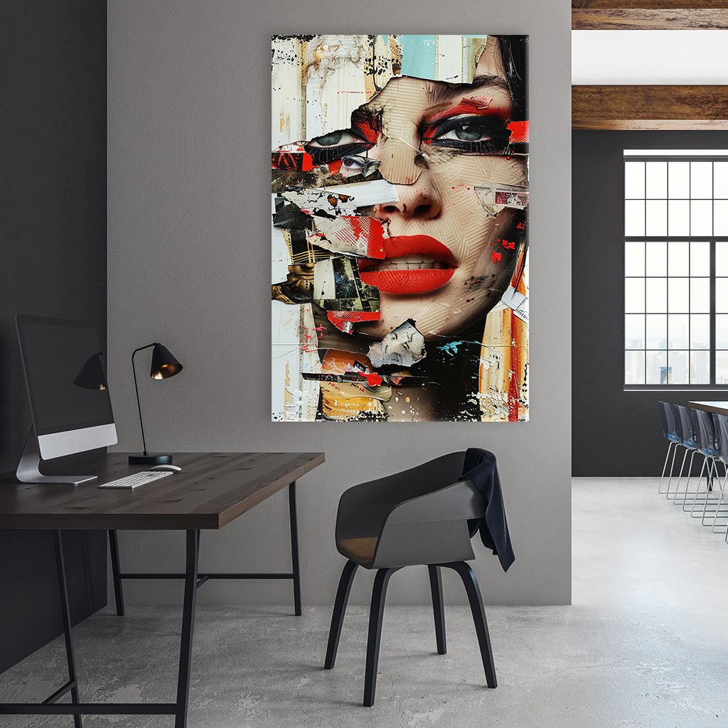 Papercut Woman No2 by Adrian Vieriu - Affengeile Bilder