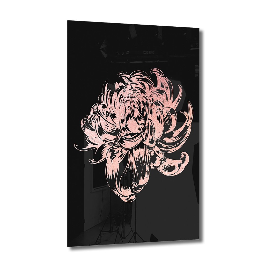 Pfingstrose Rosé auf Acryl - Affengeile Bilder