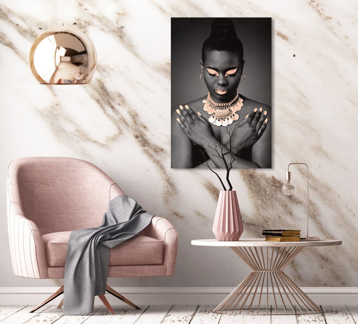 Rosé Lady Rose auf Acryl - Affengeile Bilder