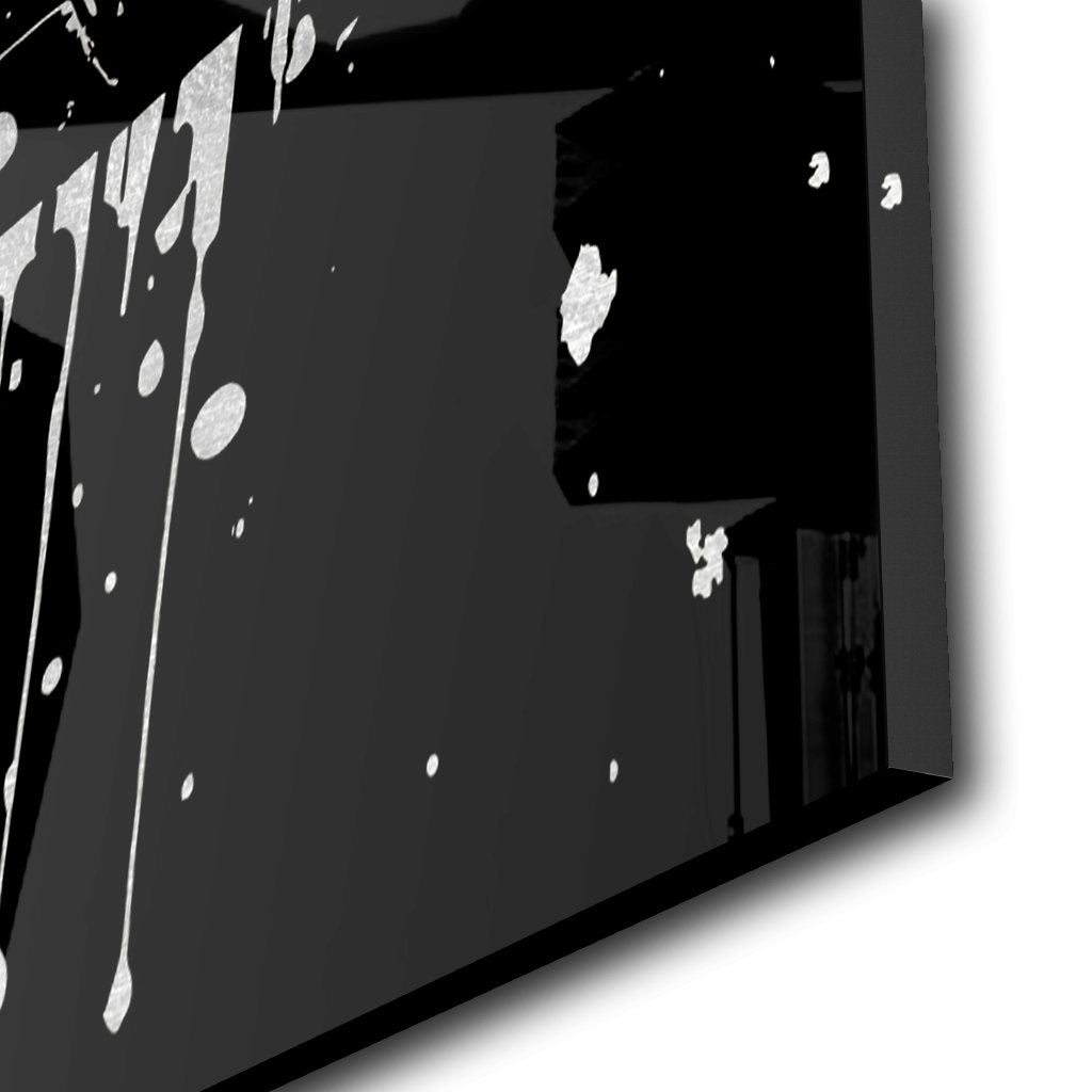 Tape Silber auf Acryl - Affengeile Bilder