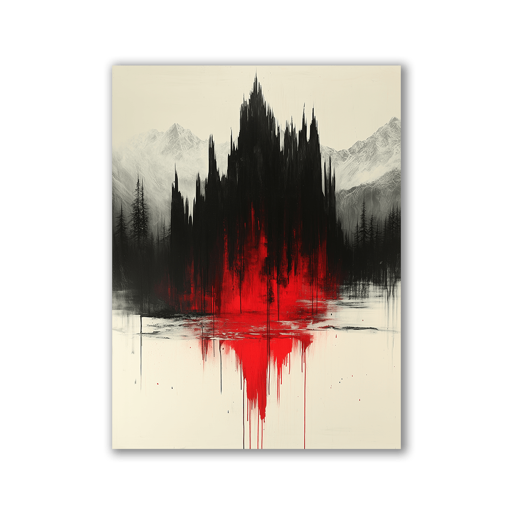 The Bleeding Mountain by David Drake - Affengeile Bilder