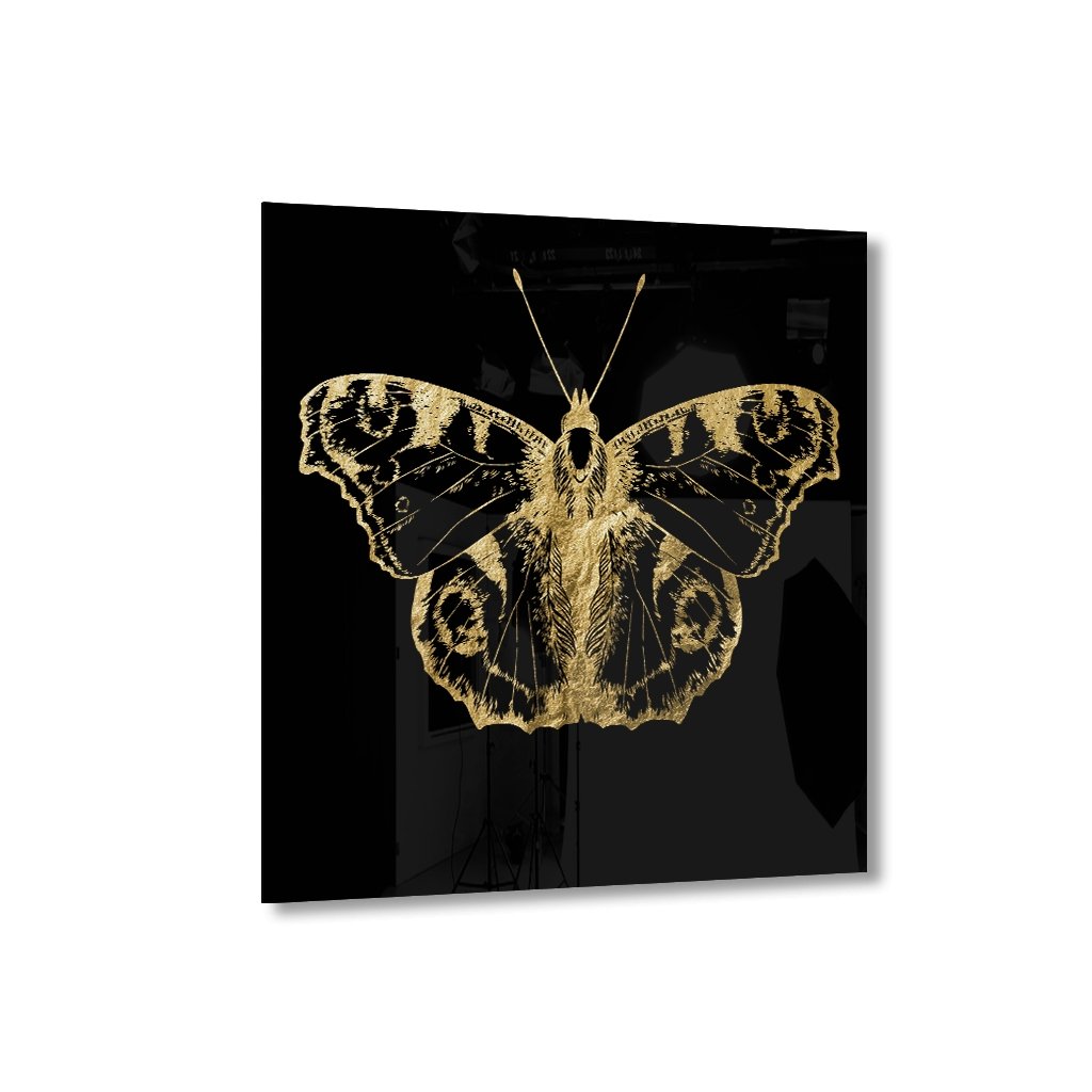 Butterfly Goldversion auf Acryl - Affengeile Bilder