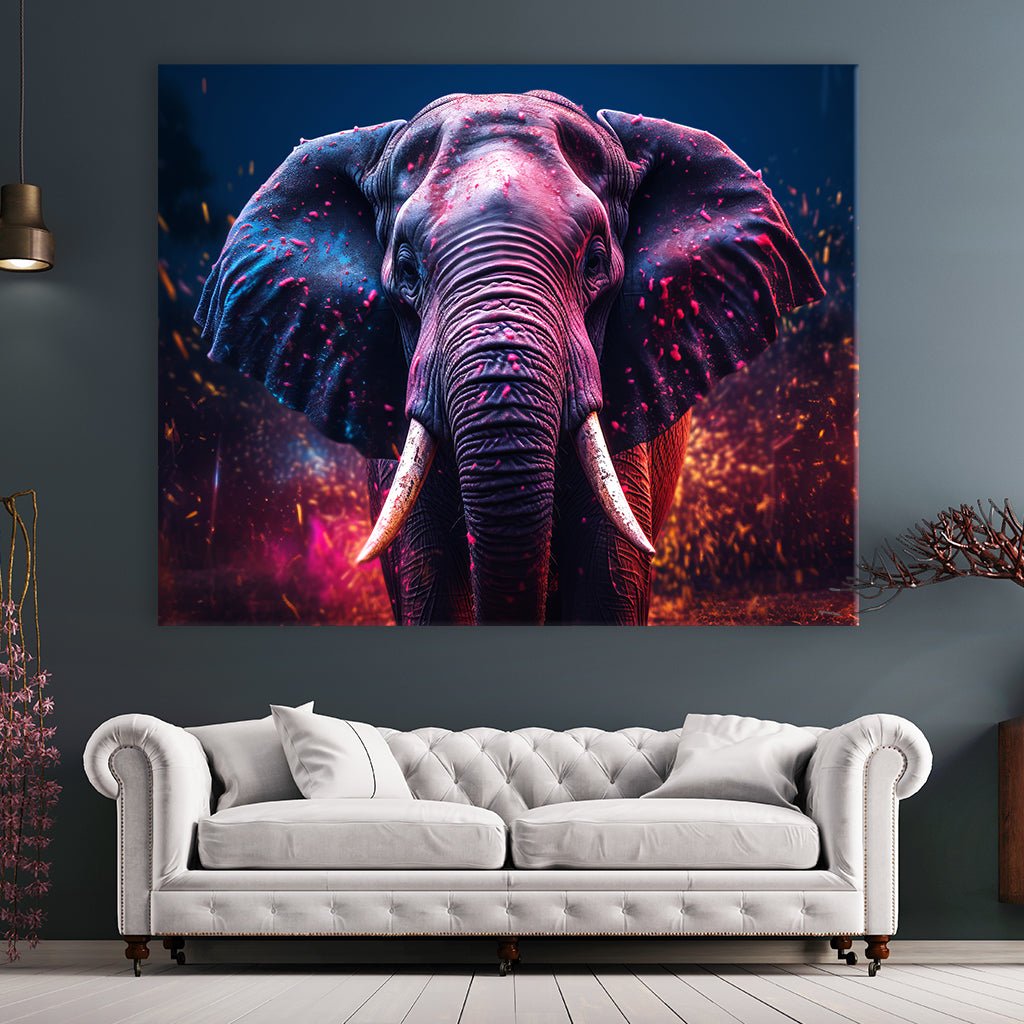 Colorful Elephant by Zenzdesign - Affengeile Bilder