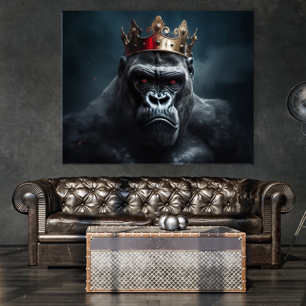 Crowned Gorilla by Zenzdesign - Affengeile Bilder