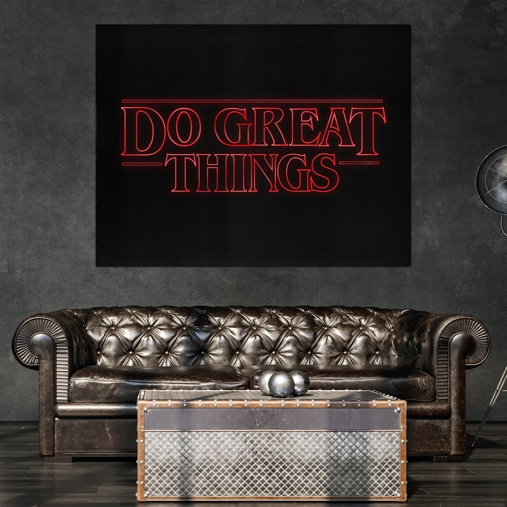 "Do Great Things" - Affengeile Bilder