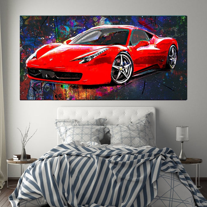 "Ferrari Art"  - Affengeile Bilder
