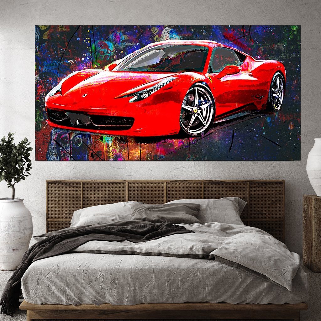 "Ferrari Art"  - Affengeile Bilder