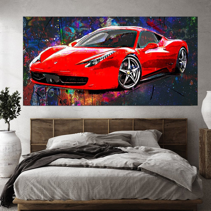 "Ferrari Art"  - Affengeile Bilder