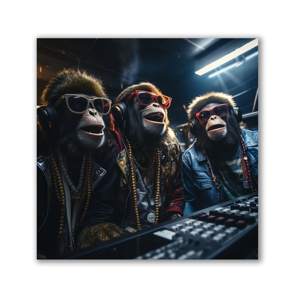 Groove Three by Juliano de Araujo - Affengeile Bilder