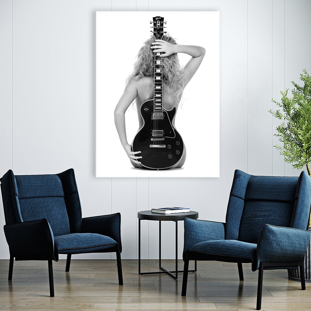 "Lady and the Les Paul" - Affengeile Bilder