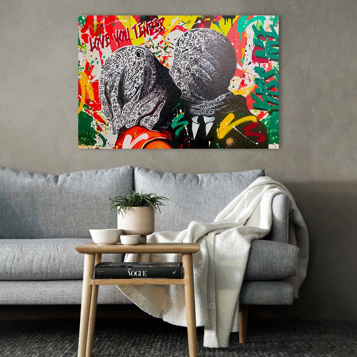 "Les Amants de la Rue" by RS Artist - Affengeile Bilder