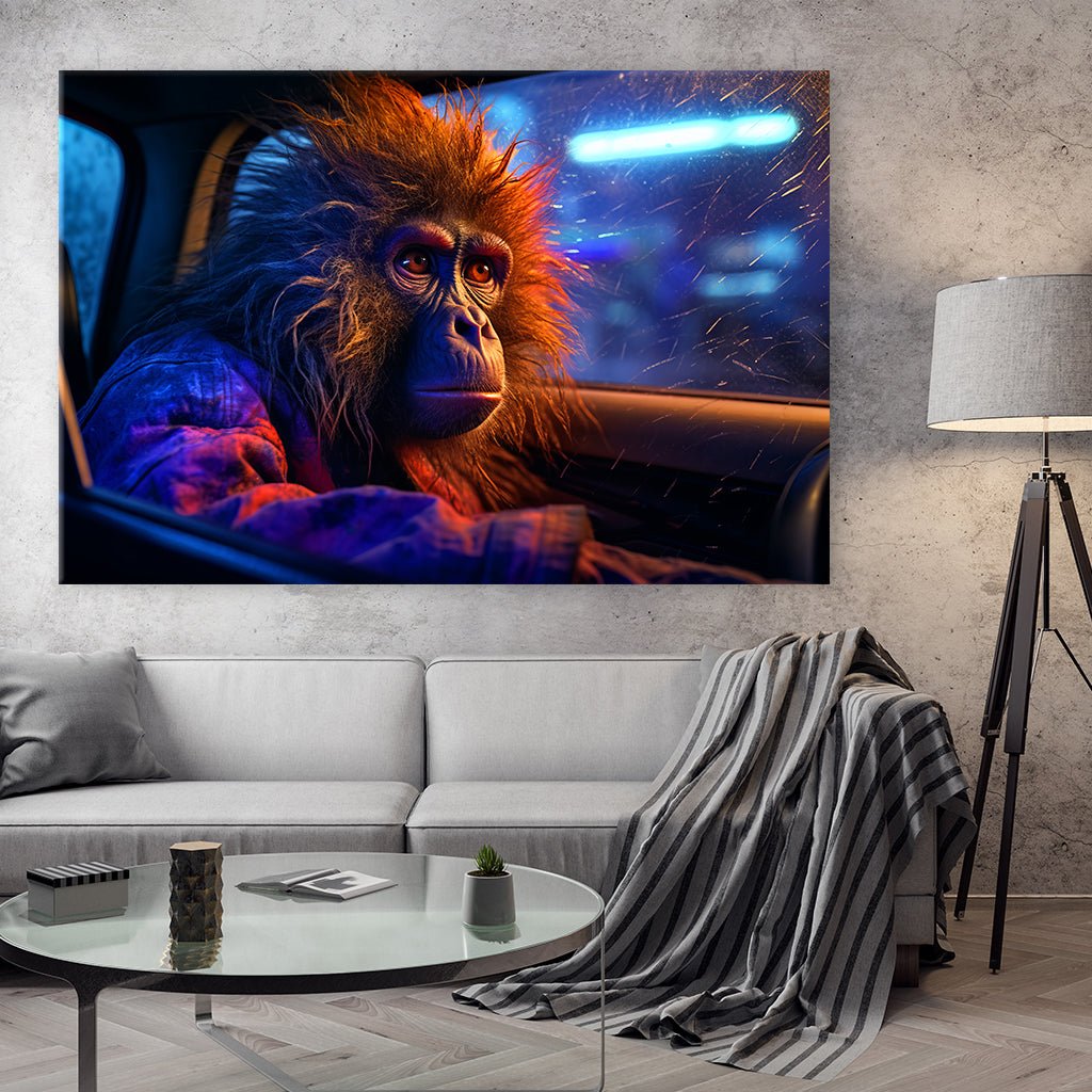 Monkey On The Storm by Juliano de Araujo - Affengeile Bilder