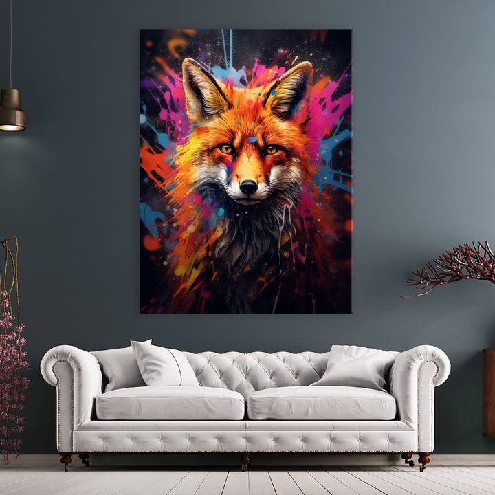 Splatter Fox by Zenzdesign - Affengeile Bilder