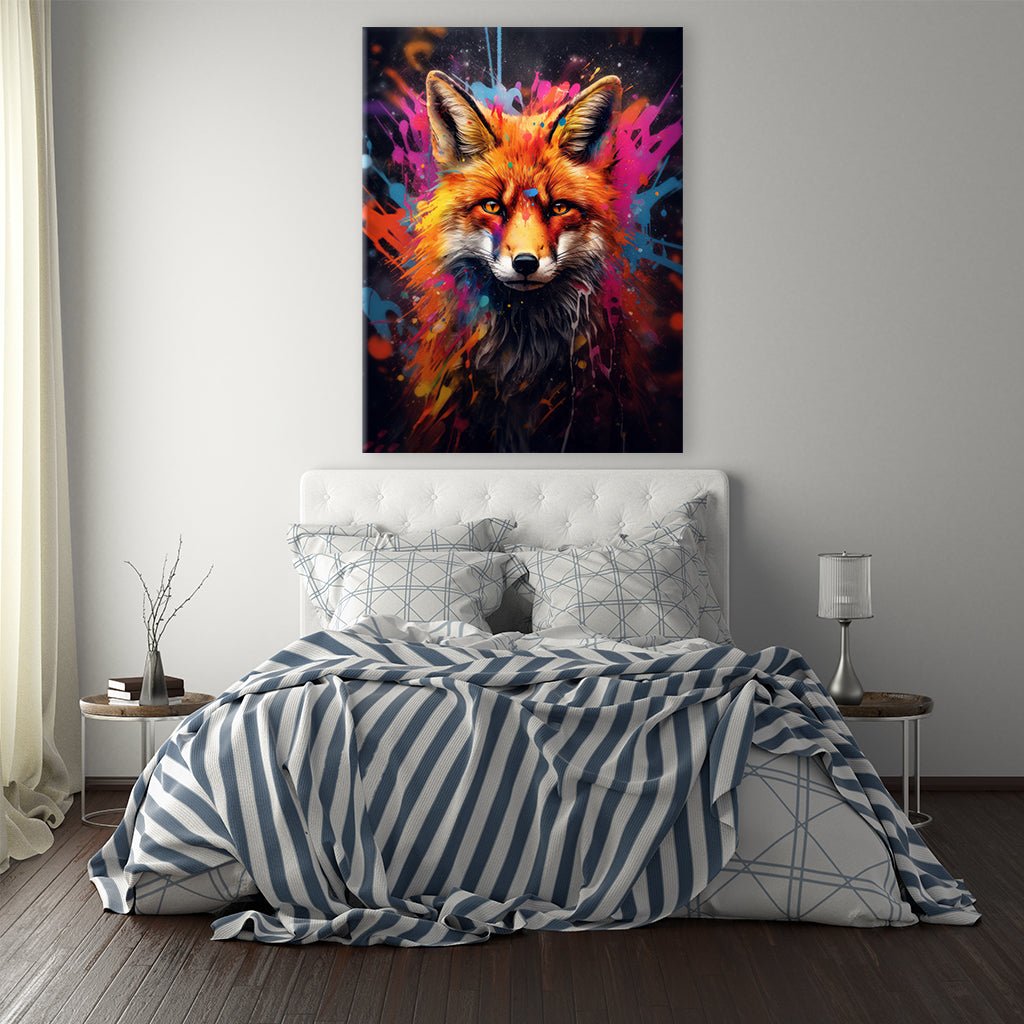 Splatter Fox by Zenzdesign - Affengeile Bilder
