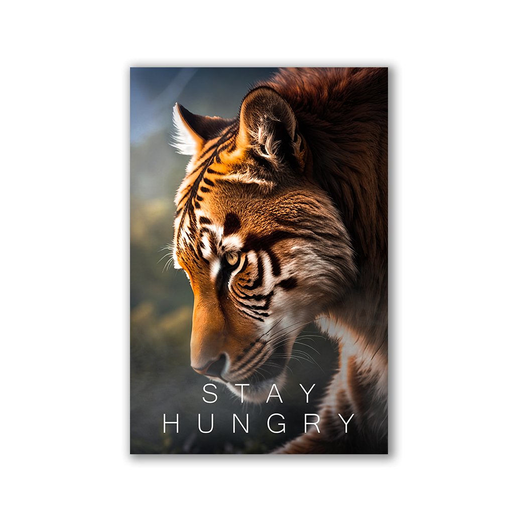 Stay Hungry - Tiger by Adrian Vieriu - Affengeile Bilder