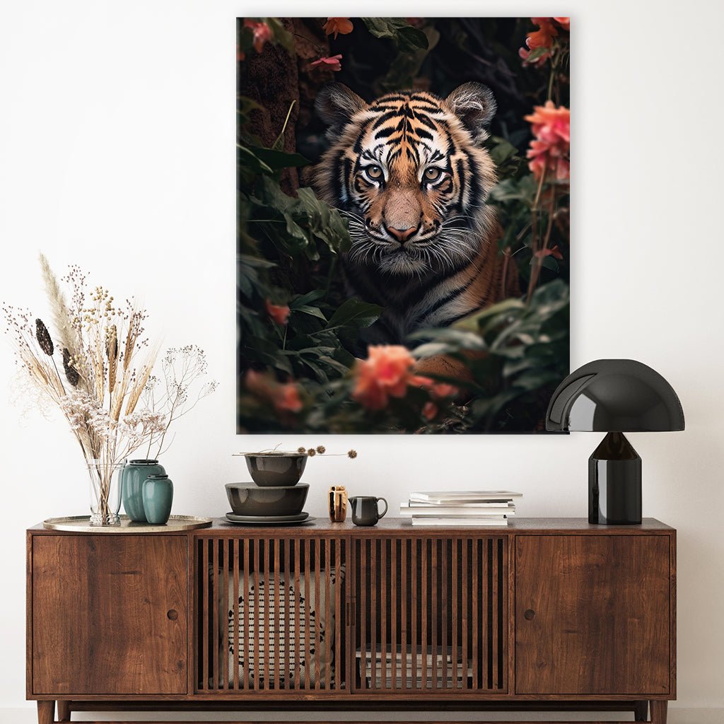 Tiger Cub Flowers by Zenzdesign - Affengeile Bilder