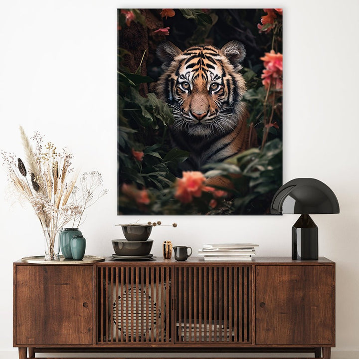 Tiger Cub Flowers by Zenzdesign - Affengeile Bilder