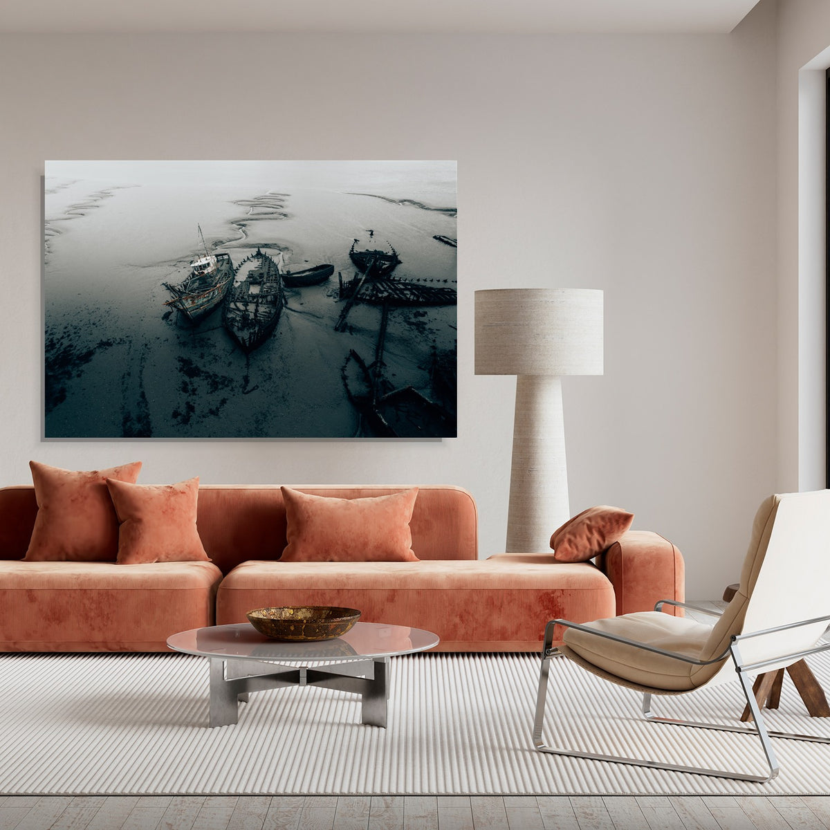 Forgotten Shipwrecks Mudflat by Philipp Pilz - Affengeile Bilder