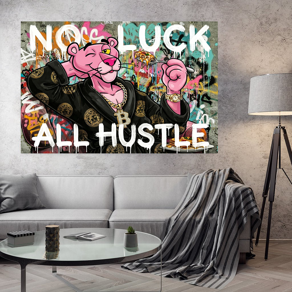 No Luck All Hustle by Adrian Vieriu
