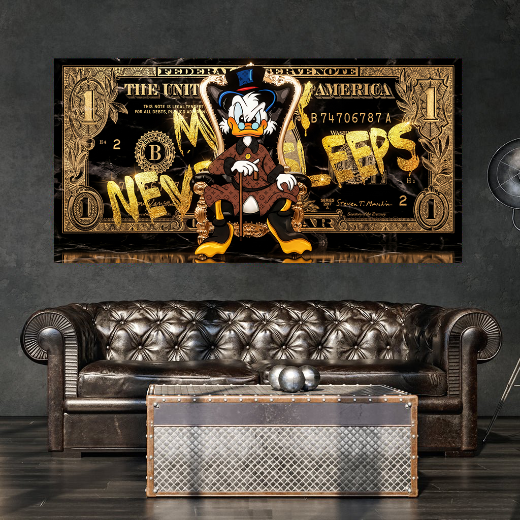 Money Never Sleeps by Adrian Vieriu