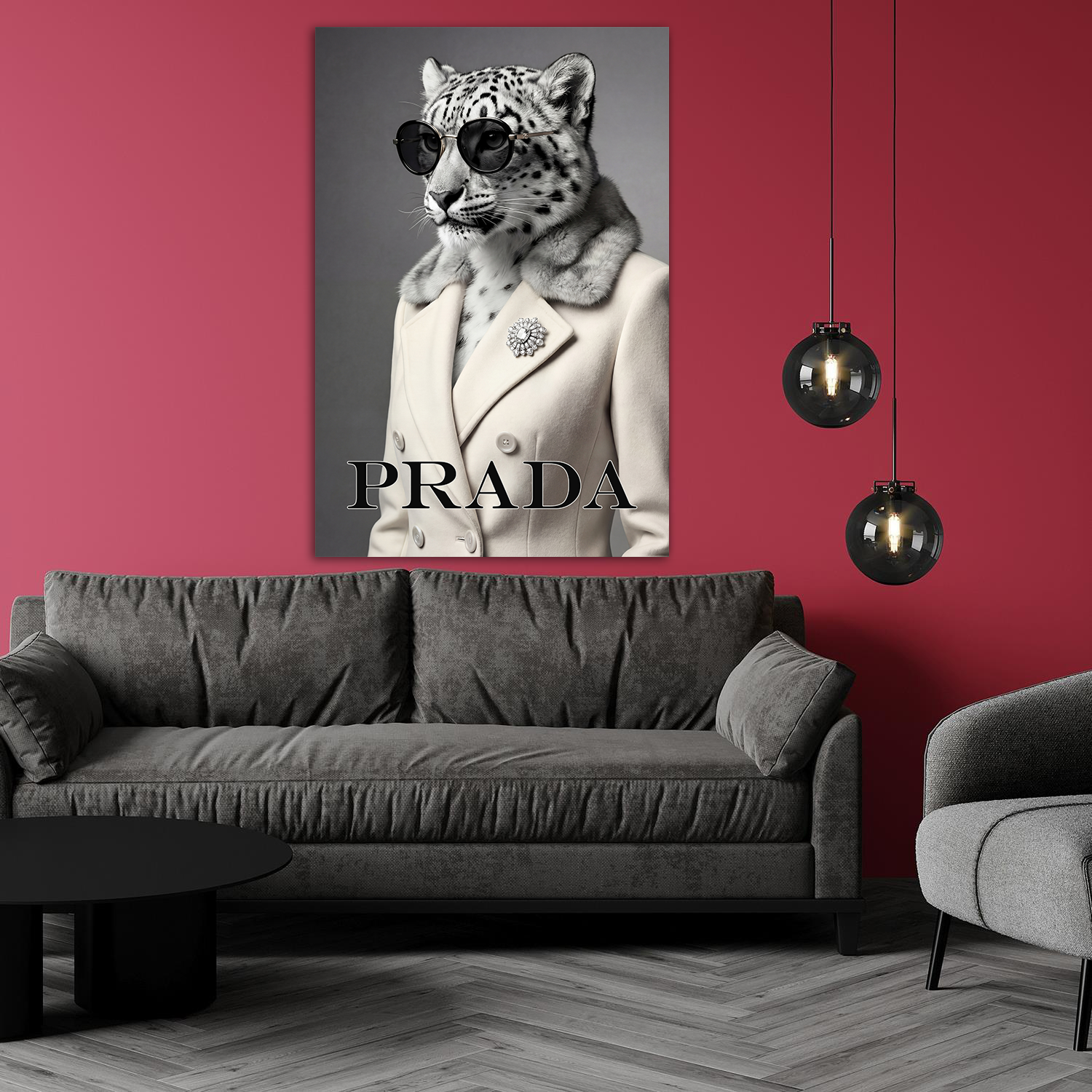 Luxury Prada Animal by Adrian Vieriu - Affengeile Bilder