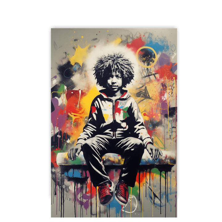 Urban Halo Boy by Frank Daske - Affengeile Bilder