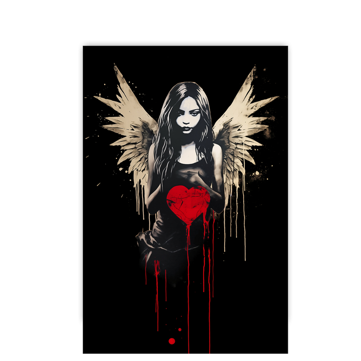 Bleeding Heart Dark Angel by Frank Daske - Affengeile Bilder