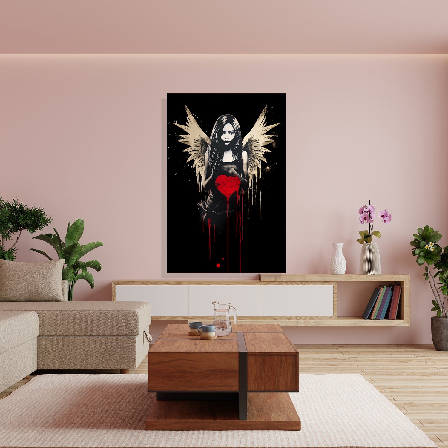 Bleeding Heart Dark Angel by Frank Daske - Affengeile Bilder