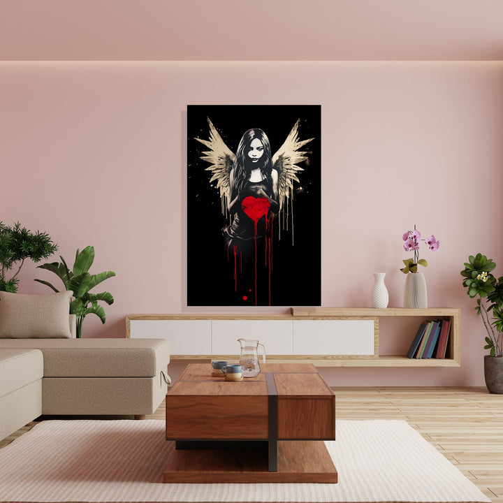 Bleeding Heart Dark Angel by Frank Daske - Affengeile Bilder