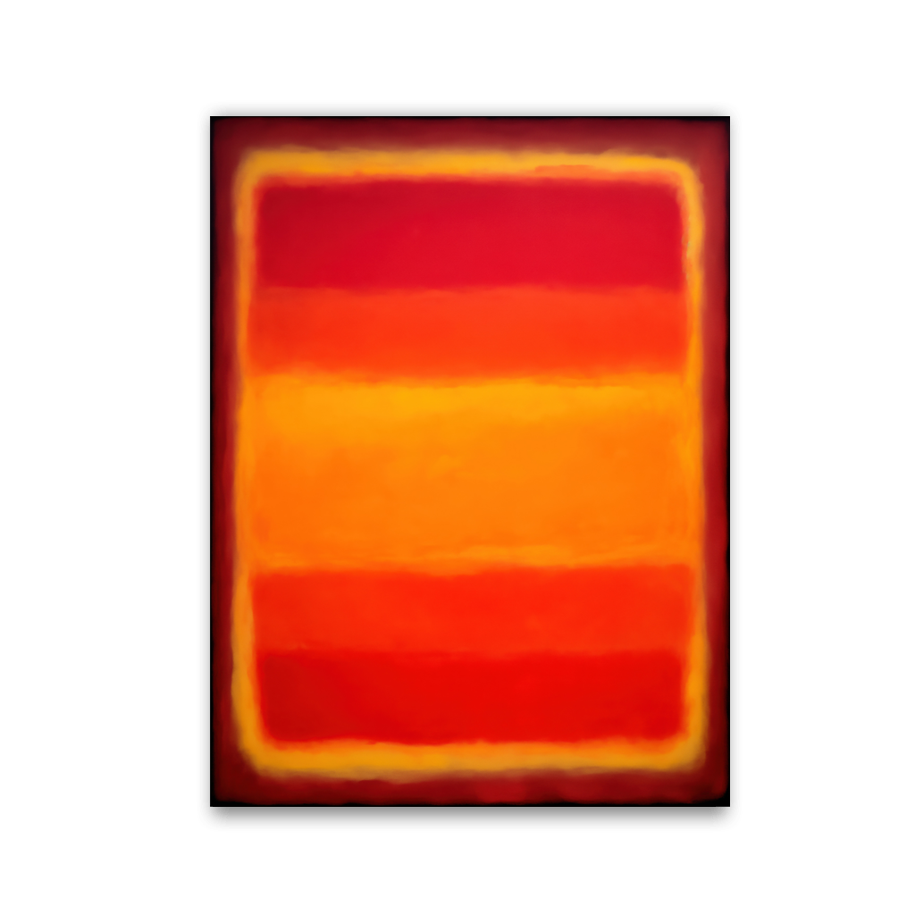 Rothko Red Harmony by Frank Daske - Affengeile Bilder