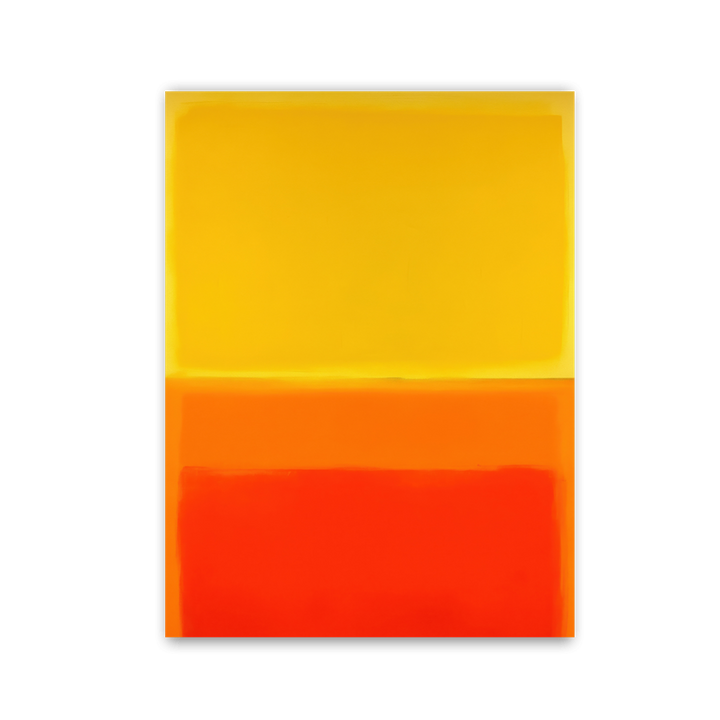 Rothko Yellow Block by Frank Daske - Affengeile Bilder