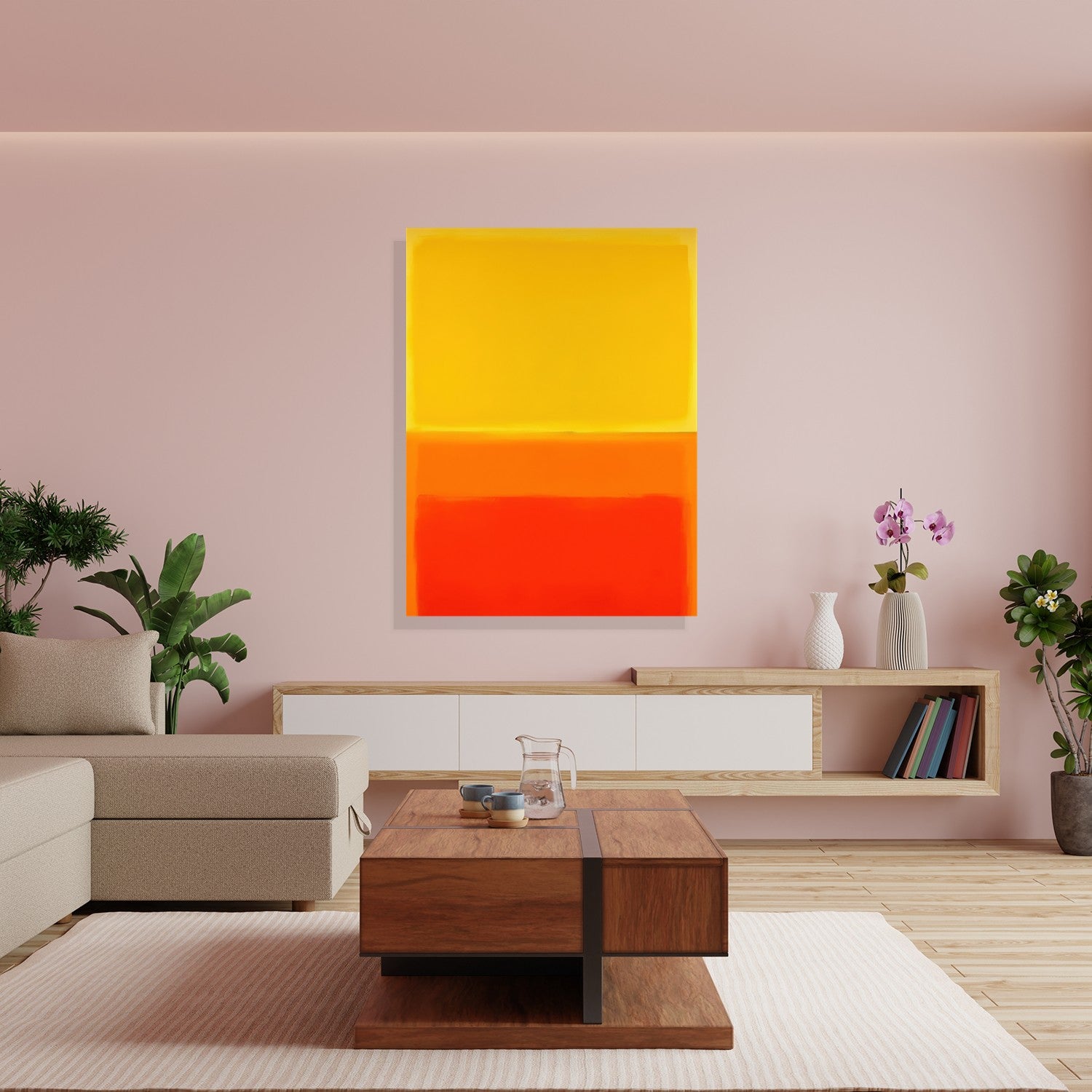 Rothko Yellow Block by Frank Daske - Affengeile Bilder