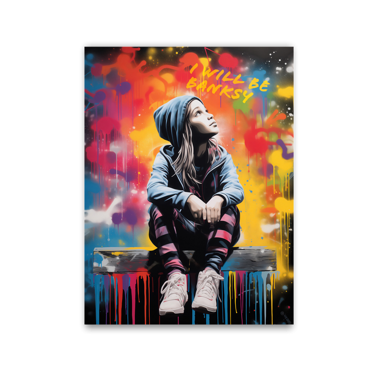 I Will Be Banksy by Frank Daske - Affengeile Bilder