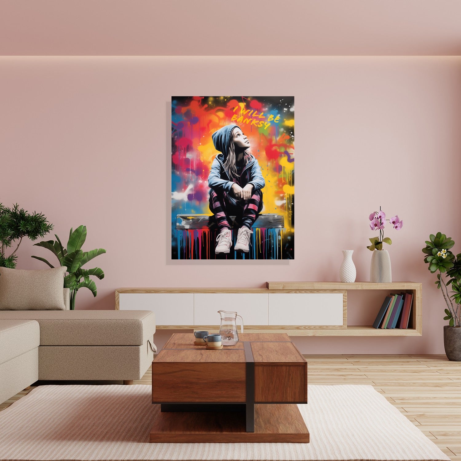 I Will Be Banksy by Frank Daske - Affengeile Bilder