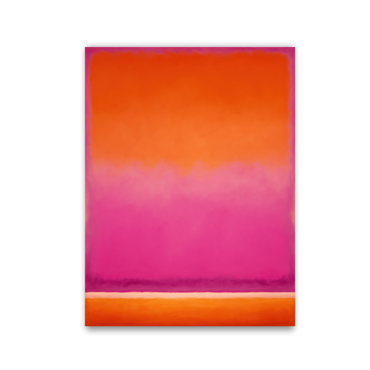 Magenta Horizon Color Field by Frank Daske - Affengeile Bilder