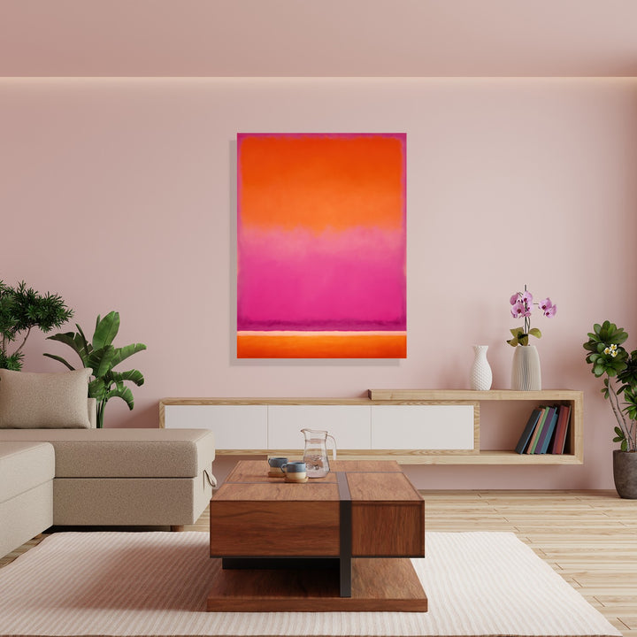 Magenta Horizon Color Field by Frank Daske - Affengeile Bilder