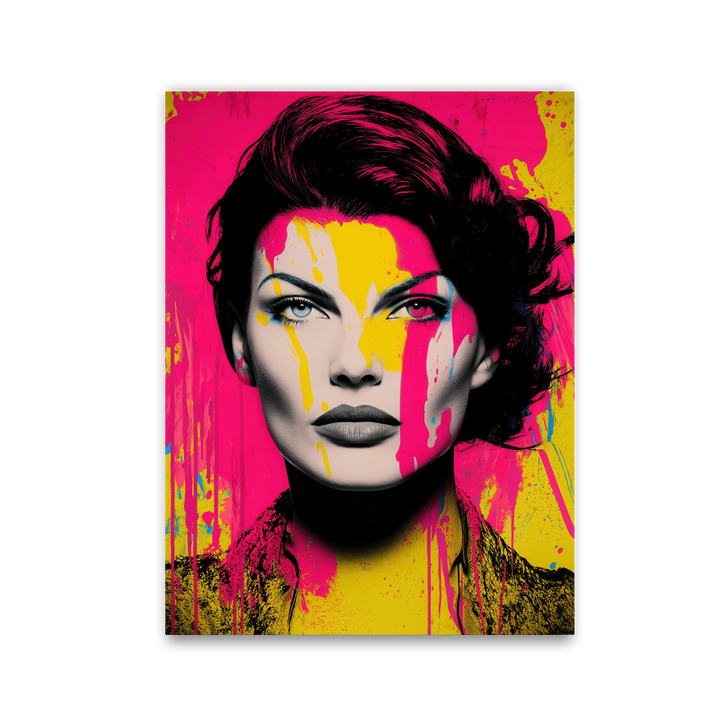 Neon Splash Portrait by Frank Daske - Affengeile Bilder