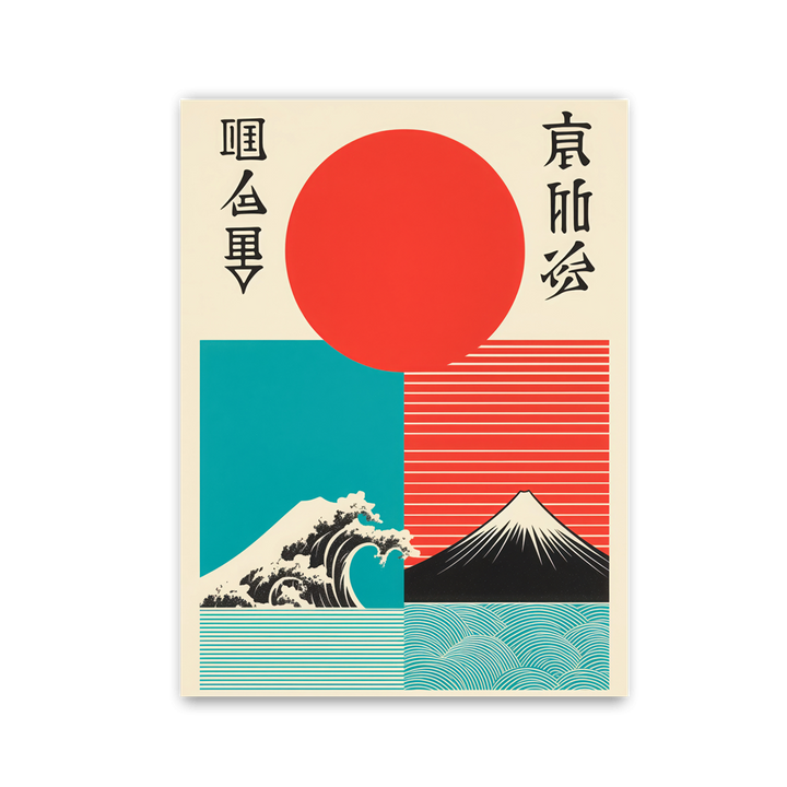 Red Sun Wave & Fuji by Frank Daske - Affengeile Bilder