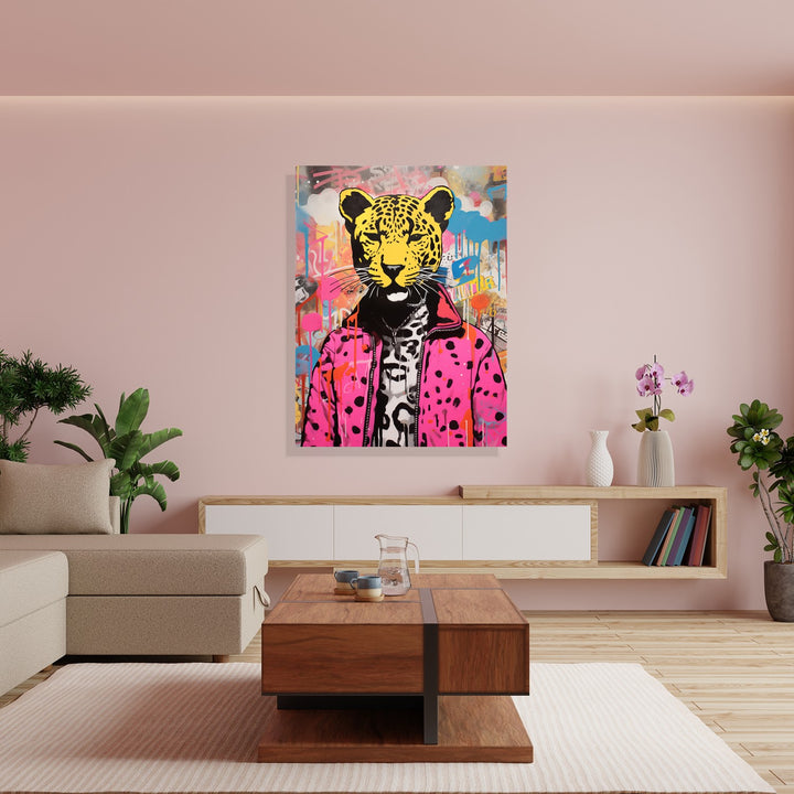 Streetwear Leopard King by Frank Daske - Affengeile Bilder